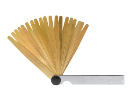 Měrka ventilová nemagnetická listová KINEX 0,05-1,00/100mm - sada