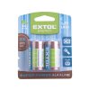 Baterie alkalické, 2ks, 1,5V C (LR14) (42014) EXTOL ENERGY