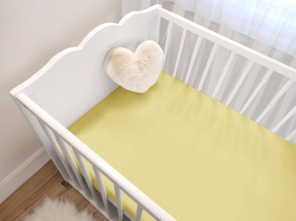 Detská plachta Jersey Žltá | Bumbalko.sk