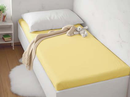 Detská plachta JERSEY Deluxe VANILKOVÁ | Bumbalko.sk