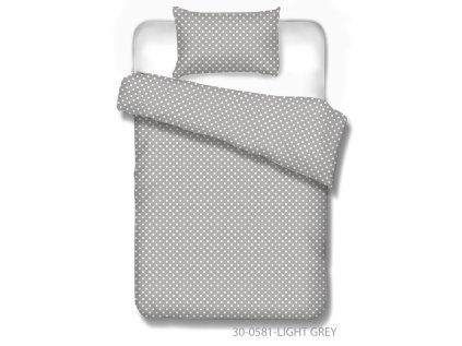 Detské obliečky DOTS Sivá | Bumbalko.sk