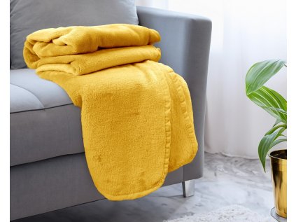 Mäkká deka ADELA VELVET Honey | Bumbalko.sk