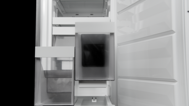 Prepracovaná ergonómia mrazničky