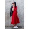 Šaty Audrey Red (Velikost L)