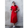 Šaty Audrey Red (Velikost L)