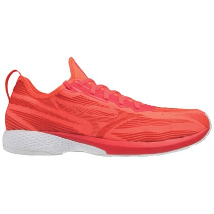 Boty MIZUNO Wave Aero 19 (Barva IgnitionR-Fiery Red-White, Velikost 39 EU)