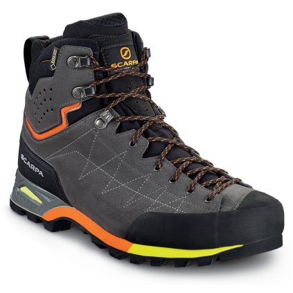 Boty SCARPA Zodiac Plus GTX (Barva Shark-Orange, Velikost 41 EU)