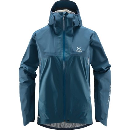 w bunda haglofs lim gtx active damska tmave modra 1