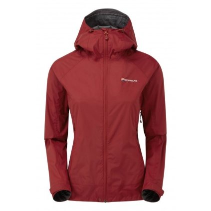 Bunda MONTANE Women Meteor (Barva Tibetan Red, Velikost XS)
