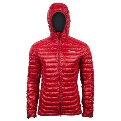 Bunda PINGUIN Hill Hoody 2020 (Barva Red, Velikost S)