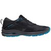 Boty MIZUNO Women Wave Rider GTX (Barva Blackened Pearl-Blackened Pearl-Vivid Blue, Velikost 37 EU)