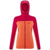 Bunda MILLET Women Fusion XCS Hoodie (Barva Coral Chrome-Tango, Velikost S)