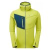 Bunda MONTANE Alpine Raid Hoodie (Barva Citrus Green, Velikost L)