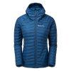 Bunda MONTANE Women Phoenix (Barva Zanskar Blue, Velikost L)