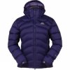 Bunda MOUNTAIN EQUIPMENT Women Lightline (Barva Indigo, Velikost XL)