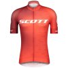 Cyklistický dres SCOTT RC Pro (Barva Fiery Red-White, Velikost S)
