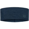 Čelenka BUFF Merino Wide Headband (Barva SOLID BLACK)
