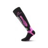 Podkolenky LASTING SWI (Barva 904 Černá-růžová, Velikost 38-41 EU)