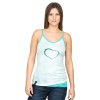 Top CHILLAZ Women Sole Heart (Barva Aqua Sprayed, Velikost L)
