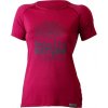 Triko LASTING Women Back (Barva 4848 Tmavě růžová, Velikost L)