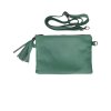 Malá mentolová crossbody kabelka
