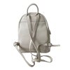 Smetanový batoh se stříbrným kováním
