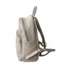 Smetanový batoh se stříbrným kováním