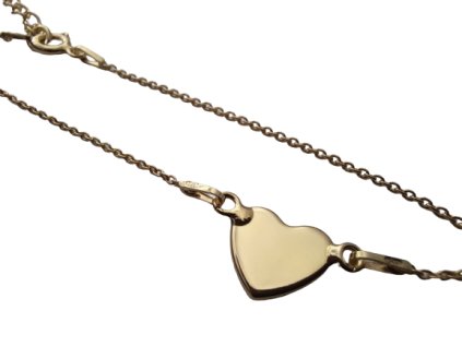 Strieborný náramok Nessi Silverx pozlátený HKSV 2808 10MM BR+R1 50