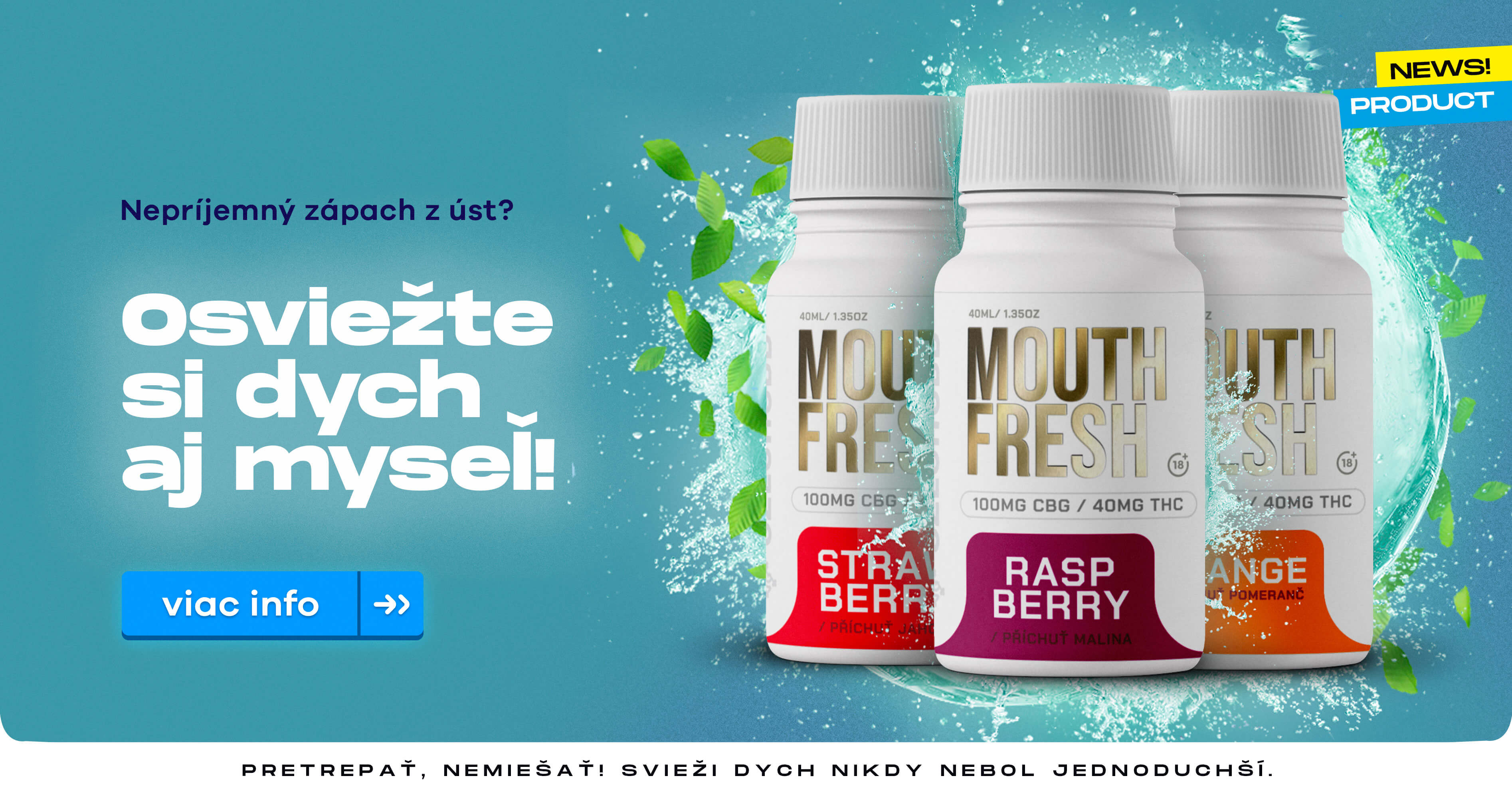 Osviežte si dych aj myseľ!