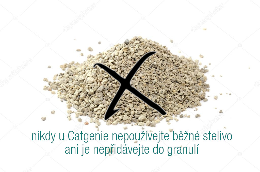 Omyvatelné granule do CatGenie