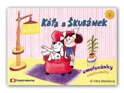 Omalovánky Káťa a Škubánek