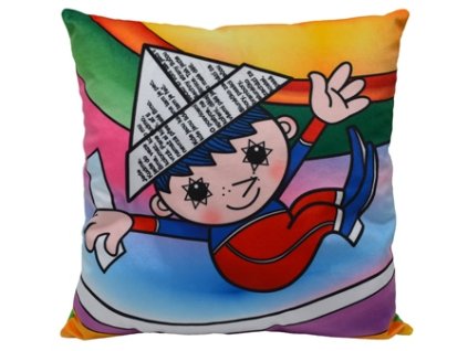 Polštářek Večerníček / duha