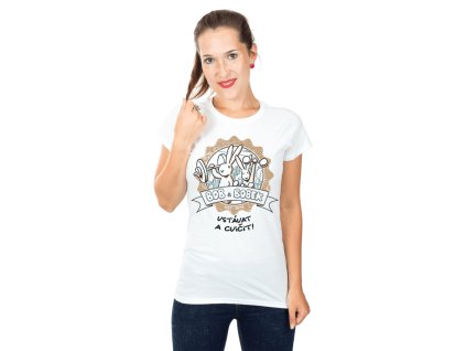 BB tričko dámské Vstávat a cvičit! 1024x1024