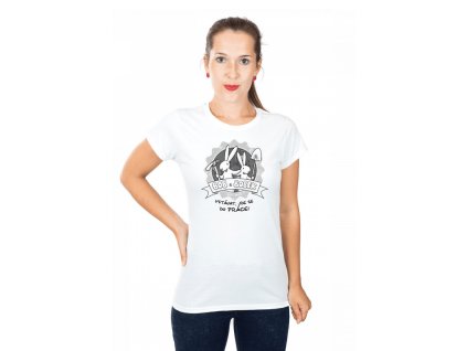 BB tričko dámské Vstávat, jde se do práce! 1024x1024