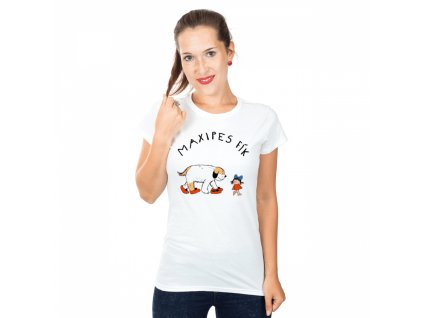 MF tričko dámské Maxipes Fík s Ájou 1024x1024