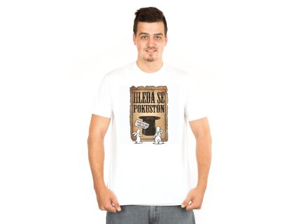 BB tričko pánské Hledá se Pokustón