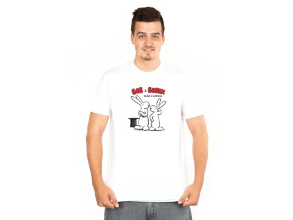 BB tričko pánské Králíci z klobouku