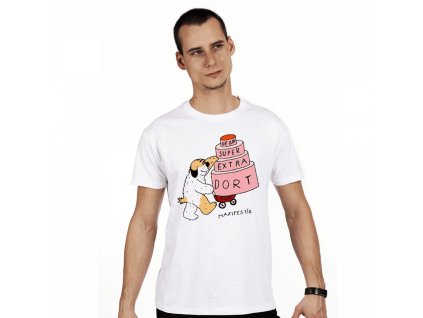 MF tričko pánské De lux super extra dort 1024x1024