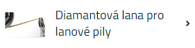 Diamantová lana pro lanové pily