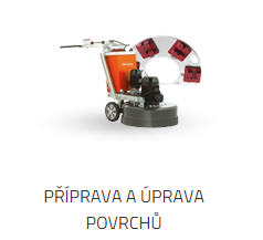 Příprava a úprava povrchů