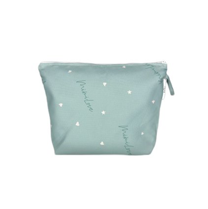 10788 velka nepromokava tasticka mimilove aqua basic 32x25 cm