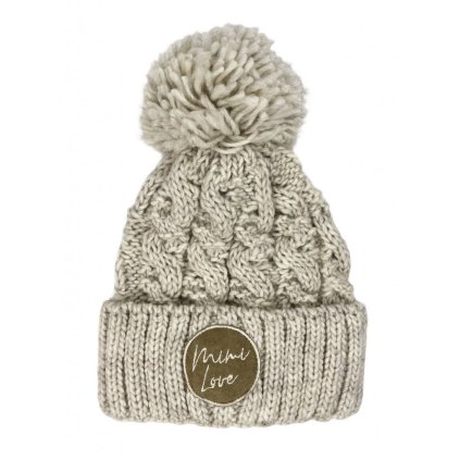 14184 zimni cepice logo vel 0 2 roky bezova