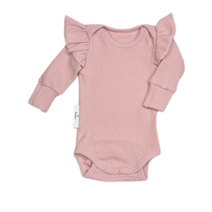 12017 1 body vel 0 3 m dlouhy rukav volanky ruzove