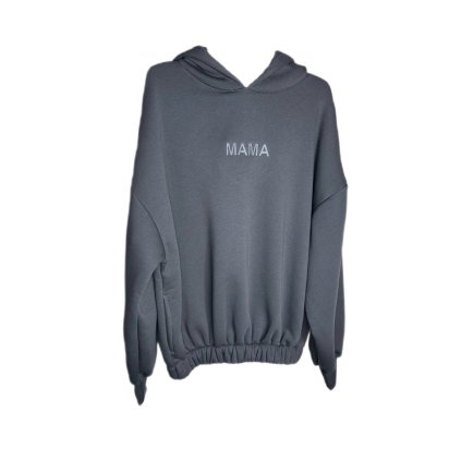 10797 damska mikina trendy mama grafit