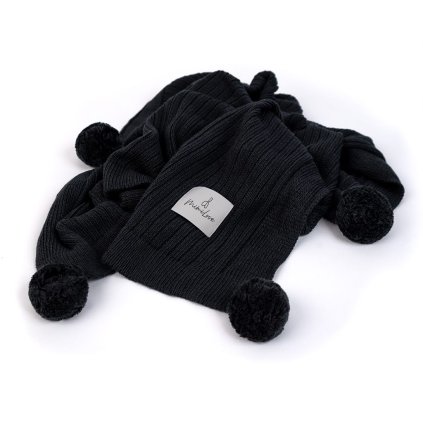 decka z bambuli cerna