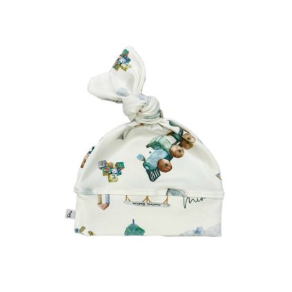 10992 kojenecka cepicka srdicko 0 3m vlacky white