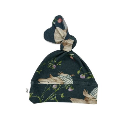 11391 kojenecka cepicka srdicko 3 6m krtek black