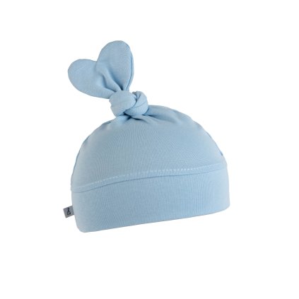 KOJENECKÁ ČEPIČKA SVĚTLE MODRÁ