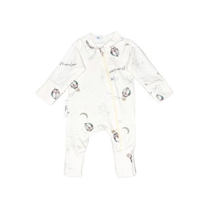 13352 kojenecky bavlneny overal 3 9 mesicu balony