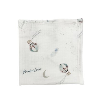 9527 muselinova plenka 40x40 cm balony